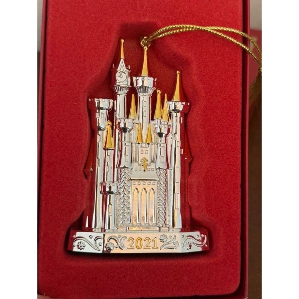 Lenox 2021 Disney Castle Ornament